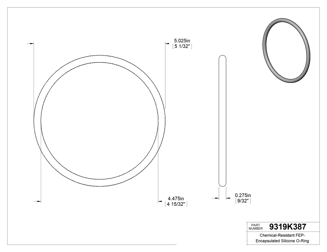 Technical drawing - 9319K387